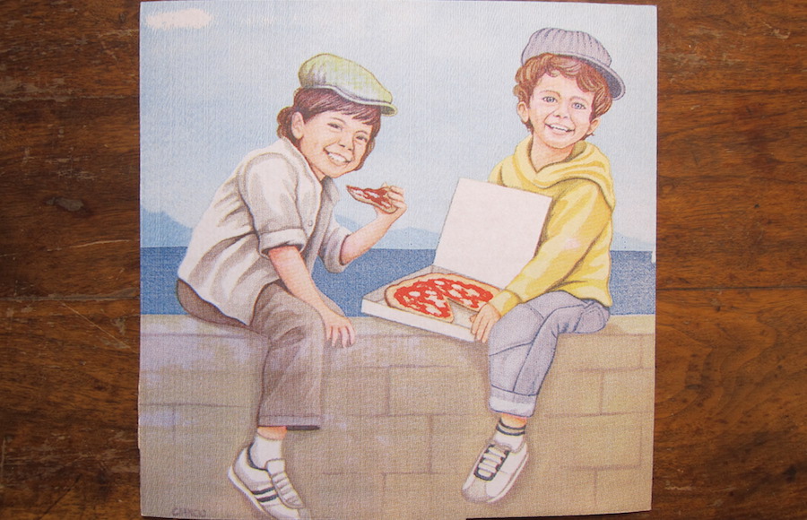 italian pizza box