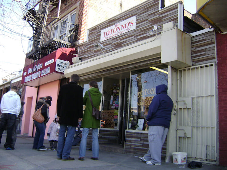 Totonno's Coney Island pizzeria