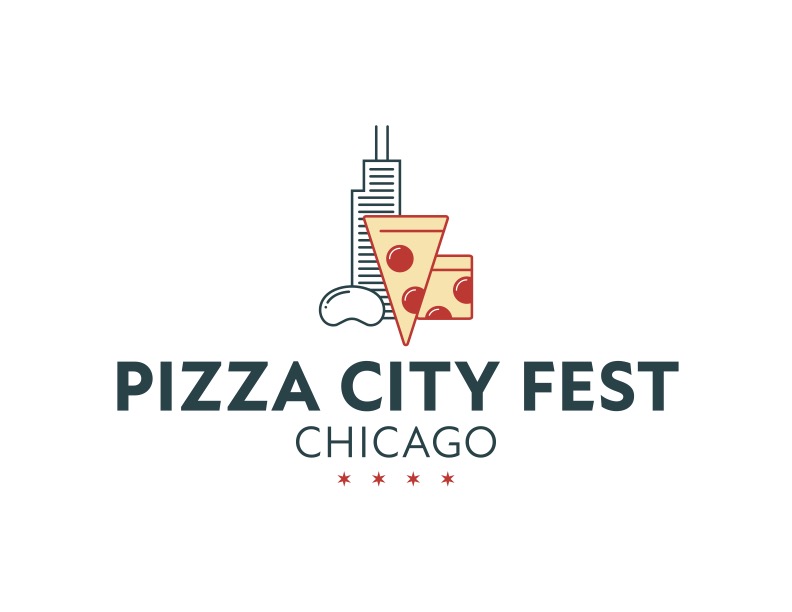 pizza city fest Chicago logo