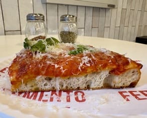 square from Fermento on Varick St nyc